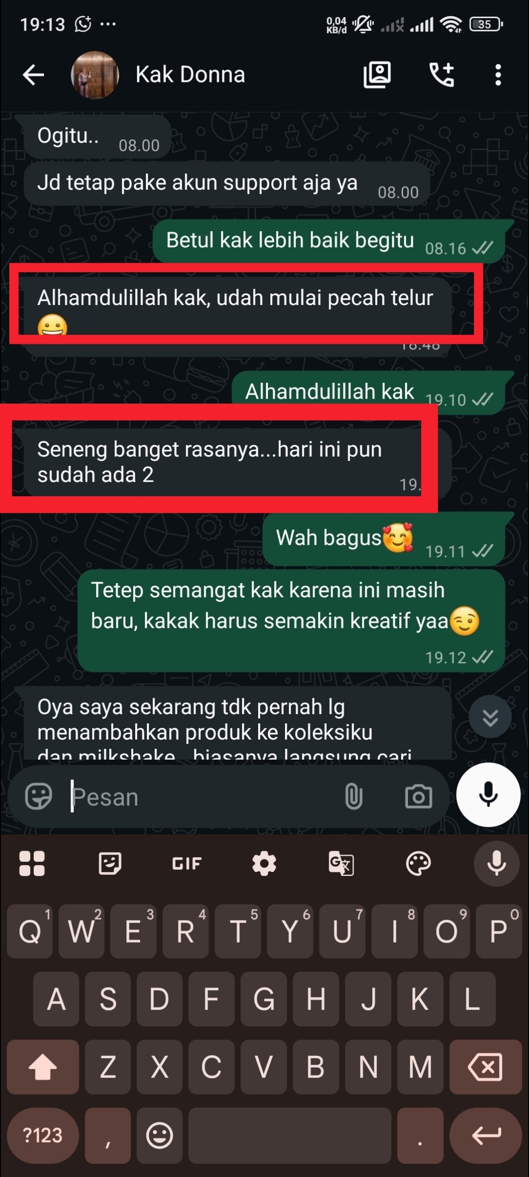 Bukti Komisi 15