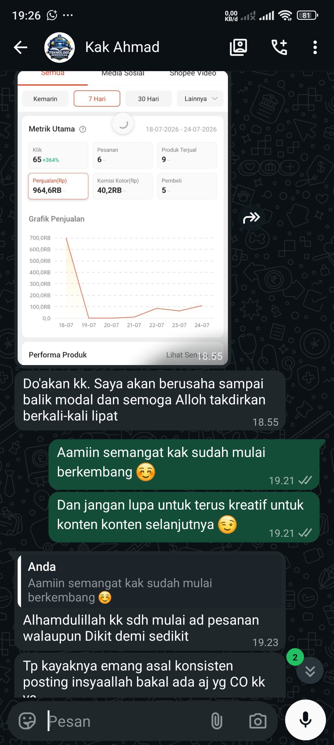 Bukti Komisi 12